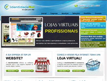 Tablet Screenshot of identidadenet.com.br